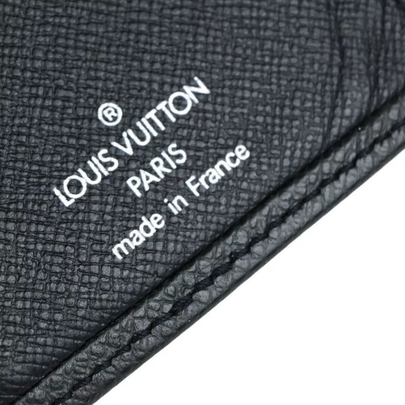 LOUIS VUITTON Logo 4 Set Long Wallet Monogram Damier Azur Epi Taiga - Picture 4 of 13